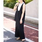 「SLOBE IENA」 サロペットスカート 38 ブラック レディース