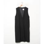 「MARW UNITED ARROWS」 サロペットスカート 38 ブラック レディース