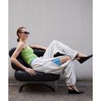  тренировочный брюки джерси [2026SUMMER PRE-ORDER]Front Zip Sweat Pants/ передний ZIP тренировочный брюки 