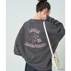 「FREAK'S STORE」 スウェットカットソー「Disneyコラボ」 フリ- スミクロ レディース