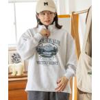 「niko and...」 スウェットカットソー MEDIUM グレー レディース