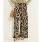  брюки плиссировать принт легкий брюки женский 