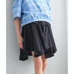 スカート キッズ　デニム腰巻風スカート キッズ 子供服 女の子