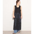 ショッピングミモレ丈 ワンピース 「26SS新作」スカラレースキャミワンピース