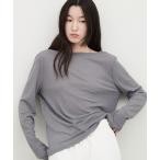 tシャツ Relax Sheer Back Open Top｜リラックスシアーバックオープントップス レディース