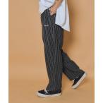  слаксы Jacquard stripe slacks мужской женский 