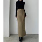「Louere」 スカート X-LARGE グレイッシュベージュ レディース