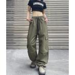 [MASHIRO] брюки-карго FREE хаки женский 