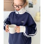 [moment+] джерси блузон M темно-синий женский 