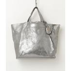 「FURLA」 ハンドバッグ - シルバー �