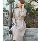 「URBAN RESEARCH ROSSO WOMEN」 長袖ワンピース FREE ブラウン レディース