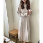 「LAUIR」 長袖ワンピース SMALL アイボリー レディース