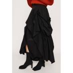 「SLY」 フレアスカート 2 ブラック レディース