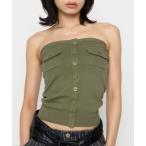  tube top bare top FRONT BUTTON BARE tops 