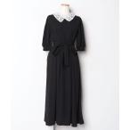 「PREFERIR」 半袖ワンピース SMALL ブラック レディース