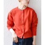 「SHIPS any」 カーディガン ONE SIZE レッド レディース