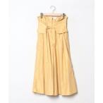 [SNIDEL] укороченные брюки FREE желтый женский 