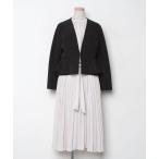 「RUIRUE BOUTIQUE」 セットアップ LL グレイッシュベージュ レディース