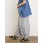 [Samansa Mos2] легкий брюки L темно-синий женский 