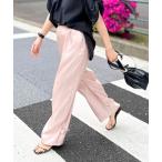  брюки [ часть магазин &WEB ограничение цвет ] омыватель bru высокофункциональный атлас кромка tab имеется брюки женский 