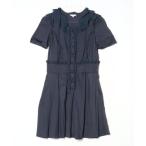 [TO BE CHIC] короткий рукав One-piece 2 темно-синий женский 