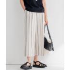 [23 район S] укороченные брюки 34 бежевый женский 