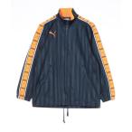 [PUMA] полоса рисунок джерси блузон SS темно-синий женский 