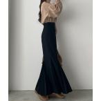 「Louere」 スカート MEDIUM ブラック レディース