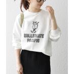 「Collegiate Pacific」 スウェットカットソー ONE SIZE オフホワイト レディース