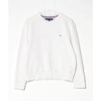 [TOMMY HILFIGER] one отметка тренировочный cut and sewn M белый мужской 