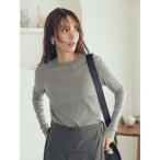 「Mila Owen」 長袖カットソー 0 ブラック レディース
