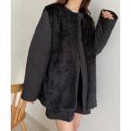 「callautia」 ジャケット LARGE ブラック レディース