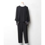 「RUIRUE BOUTIQUE」 セットアップ LL ブラック レディース
