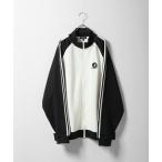 [KANGOL] джерси блузон [ZIP FIVE сотрудничество ] LARGE белый × черный женский 