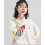 「FREAK'S STORE」 スウェットカットソー フリ- オフホワイト レディース