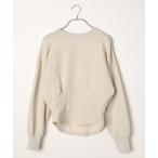 「niko and...」 スウェットカットソー MEDIUM ナチュラル レディース
