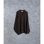 [ADRER] вязаный кардиган MEDIUM Brown мужской 
