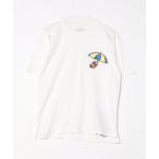 [Design Tshirts Store graniph] короткий рукав футболка [tom&jerry сотрудничество ] S белый мужской 