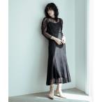 「niana」 コンビワンピース M ブラック レディース