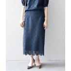 「SHIPS」 タイトスカート SMALL ネイビー レディース