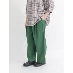 [Samansa Mos2] легкий брюки свободный зеленый женский 