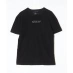 [American Eagle] короткий рукав футболка X-SMALL черный мужской 