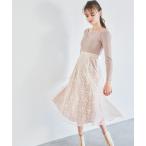 「NOELA」 ドッキングワンピース S ベージュ レディース