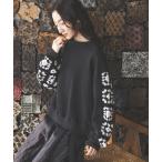 「niko and...」 スウェットカットソー MEDIUM グレー レディース