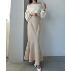 「Louere」 スカート MEDIUM ライトベージュ レディース