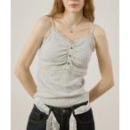 キャミソール eyelet gather camisole/アイレットギャザーキャミソール