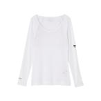 uv cut t рубашка [PG BODY]N/ энергия сеть ×Pe Bear небо . длинный рукав U шея cut and sewn женский 