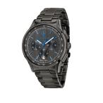 腕時計 「Maserati/マセラティ」ソルパッソ - 42ｍｍ クロノ ダークガン ダイヤル ダークガン ブレスレット メンズ