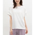 uv cut t рубашка короткий рукав [ - ni..* контакт охлаждающий *. вода скорость .*UV cut *..] плечо tuck футболка женский 