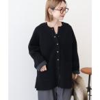 「AMERICAN HOLIC」 ニットカーディガン M ブラック レディース